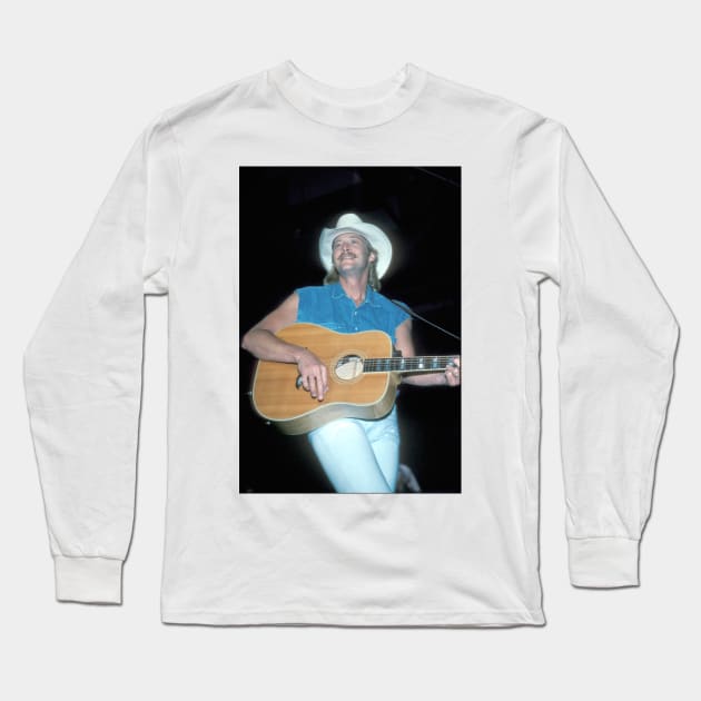 Alan Jackson Photograph Long Sleeve T-Shirt by Concert Photos